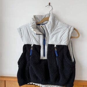 FP Movement by Free People Black and White Vest